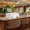 VEVOR Commercial Food Warmer, 1 x 19QT Electric Steam Table, 1200W Professional Countertop Stainless Steel Buffet Bain Marie - 2 of 4