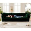 Slipcovered 3 Seater Sofa Couch with Deep Seat and Removable Pillows, Corduroy Sofa with Armrests, Modern Sofa with Cushions for Living Room-Koiai - 3 of 4