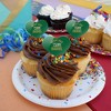 Wright State Raiders Heart Love Cupcake Picks Toppers Decoration Set of 6 - 4 of 4