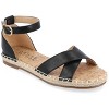Journee Women's Medium and Wide Width Lyddia Espadrille Flat Sandals - 2 of 4