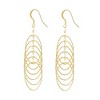 RMZ GOLD NYC 14K Gold Chandelier Hanging Earrings - 4 of 4