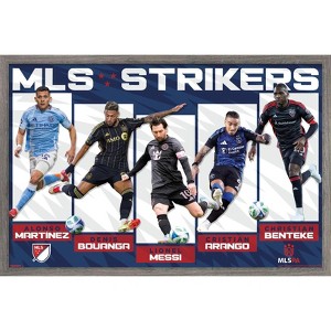 Trends International MLS League - Strikers 25 Framed Wall Poster Prints - 1 of 4