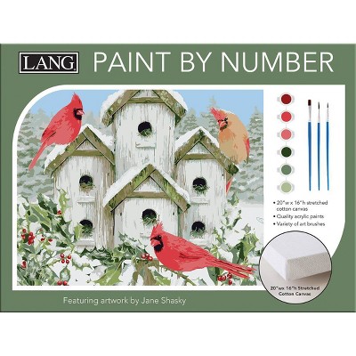 Schipper Winter Birds - Birds Paint By Number - Paint by numbers for adult