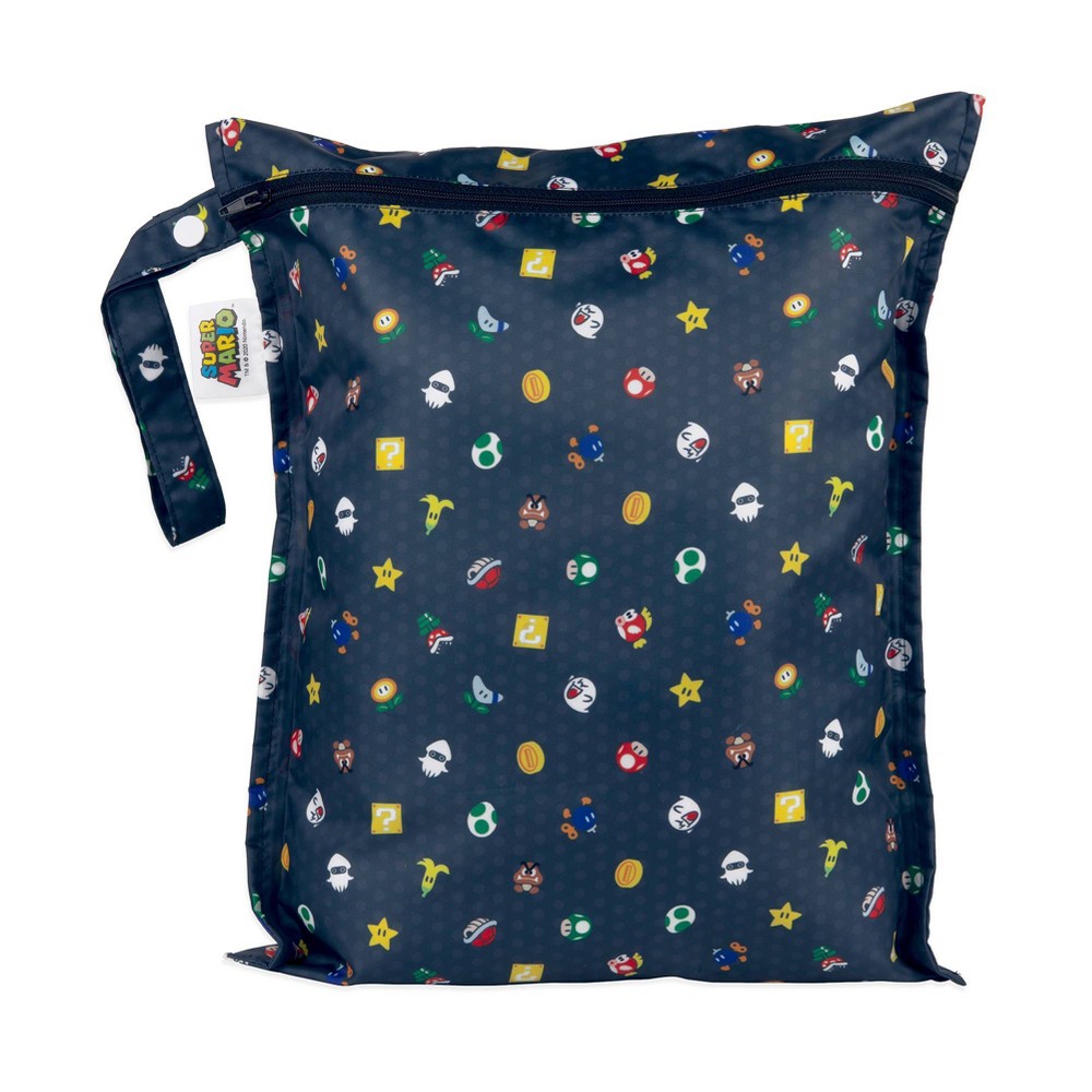 Photos - Other for Child's Room Bumkins Nintendo Wet Bag - Super Mario Lineup 