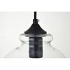 Elegant Lighting Destry 1 Light Brass Pendant With Clear Glass - 4 of 4