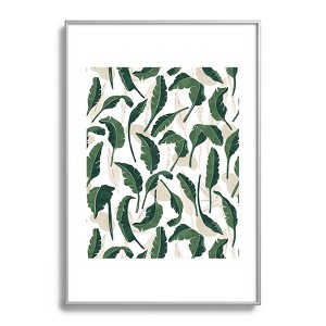 Marta Barragan Camarasa Simple tropical nature G Metal Framed Art Print - Deny Desings - 1 of 3