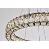 Elegant Lighting Monroe 2 - Light Pendant in  Black - 3 of 4
