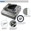 Yescom 30x50ft Heavy Duty Reinforced Poly Tarp All Purpose Canopy Tent Cover Waterproof Tarpaulin - 2 of 4
