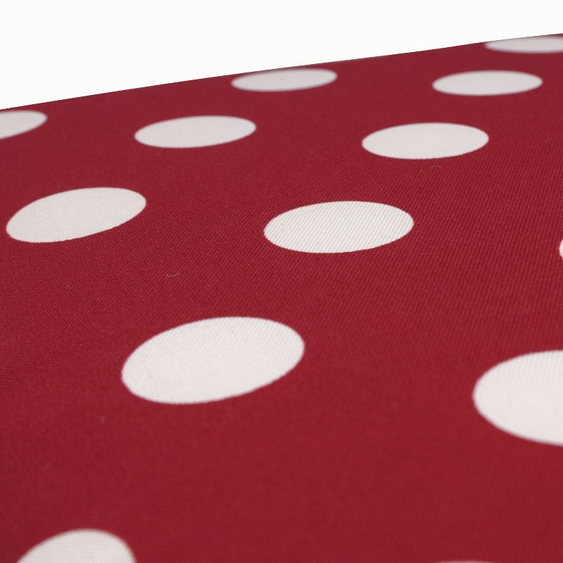 Outdoor Chair Cushion - Red/White Polka Dot - Pillow Perfect, 5 of 7