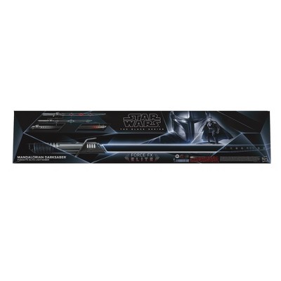 Star Wars The Black Series Mandalorian Darksaber Force FX Elite Lightsaber