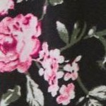 black floral