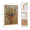 Kate & Laurel All Things Decor 16"x20" Gallery George Inness Still Life with Flowers Print Natural - 3 of 4