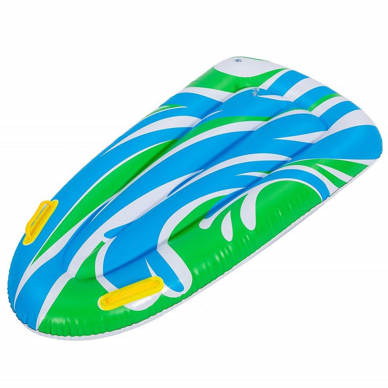 Syncfun 2 Pack Inflatable Boogie Boards for Kids Swimming Pool Floating Toys, Learn to Swim Water Boards, 5 of 8
