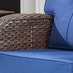 blue cushion