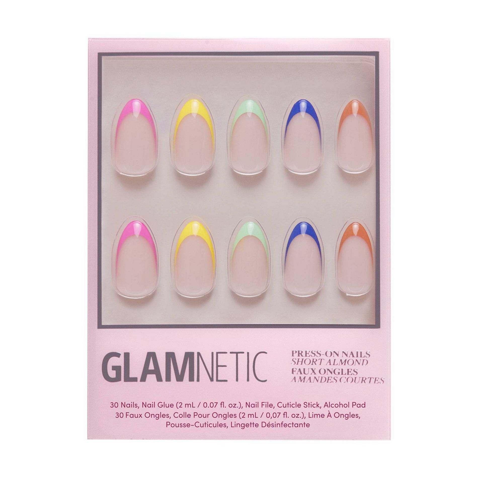 Glamnetic Press-On Women's Manicure Fake Nails - Sprinkles - 30ct - Ulta Beauty