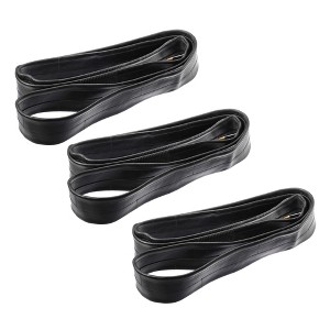 Unique Bargains Rubber Straight Valve MTB Bike Inner Tubes 3 Pcs - 1 of 4