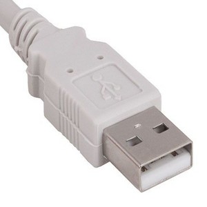 SANOXY Cables and Adapters; 15ft USB 2.0 A Male to A Male Cable, White - 1 of 2