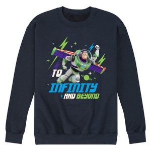 Men's - Disney - To Infinity And Beyond Graphic Fleece Sweatshirt - 1 of 4