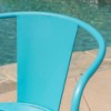 Maggift Outdoor Patio Seating Sets, Unique Design, Ideal for Conversations, Perfect for Gardens and Living Spaces, Blue, 20"*20.5"*30" - 4 of 4