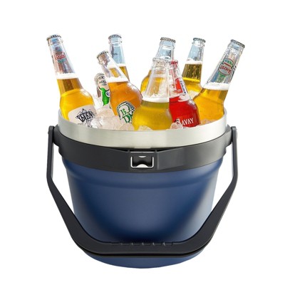 Hyleory 7L Premium Insulated Ice Bucket with Lid & Easy-Grab Handle ...