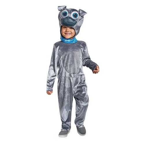 Toddler Puppy Dog Pals Bingo Jumpsuit Costume Size 3t 4t Gray Target