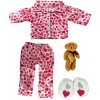 Dress Along Dolly Heart Pjs Outfit for American Girl Doll - 2 of 2