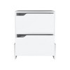 FONTOI Nightstand with 2 Drawers, End Table with Spacious Storage Space for Bedroom, White, 17.01"*19.92"*14.57" - 4 of 4