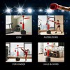 Resenkos 4-in-1 Boxing Stand - 2 Speed Balls, Relax Bar & PU Punching Bag, Red - 3 of 4