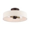 Livex Lighting Venlo 4 - Light Semi-Flush Mount in  Bronze/Antique Brass - 2 of 4