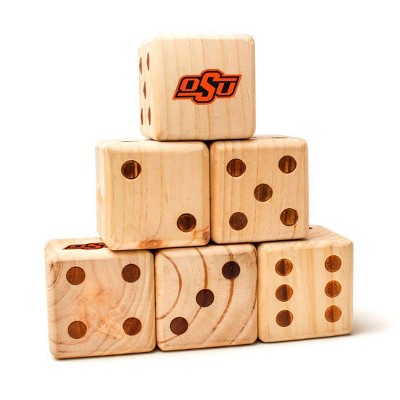 NCAA Oklahoma State Cowboys Lawn Bowling Yard Dice