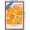 Trends International Reinders: Fruit Market - Orange Market Framed Wall Poster Prints - 3 of 4