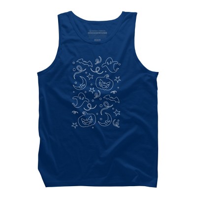 Men's Design By Humans Halloween party By makart8 Tank Top