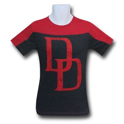Mens Daredevil Symbol Two-Tone T-Shirt