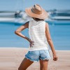 Women's Breezy Open Knit Tank Cover-Up for Beach Days - Cupshe - 3 of 4