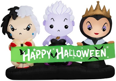 Disney Airblown Inflatable Disney Villains Scene Disney, 4 ft Tall, Green