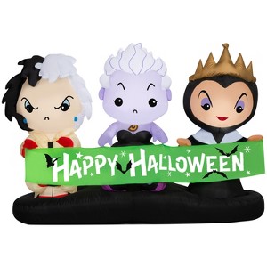 Disney Airblown Inflatable Disney Villains Scene Disney, 4 ft Tall, Green - 1 of 4