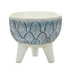 Geometric Leaf Planter with Legs (Set of 2) - 3 of 3