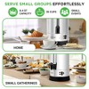 NutriChef  Water Boiler and Hot Water Dispenser - Stainless Steel, Black & Silver - 2 of 4
