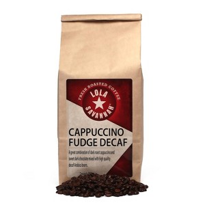 Lola Savannah Cappuccino Fudge Whole Bean Decaf Coffee - 32oz - 1 of 4