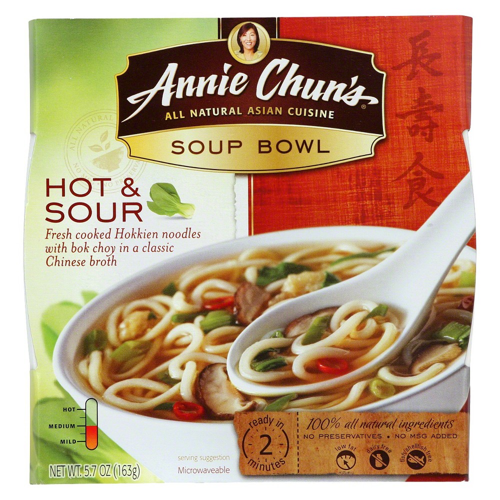 UPC 765667100202 product image for Annie Chun's Hot & Sour Soup Bowl 5.7 oz | upcitemdb.com