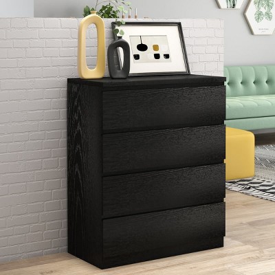 Dresser for Bedroom with Modern Minimalist Design, Sleek 4 Drawer Chest, Stylish Storage Solution-The Pop Home