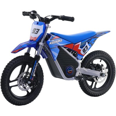 VisioGear Bicycles, 14 Inch for 4-8 Year Old Children Off-road Racing, Safe Disc Brakes, Blue, 44.1"*22.8"*26.6"