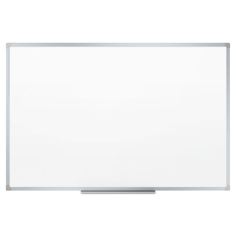 Mead Dry-Erase Board Melamine Surface 36 x 24 Silver Aluminum Frame 85356, 2 of 9