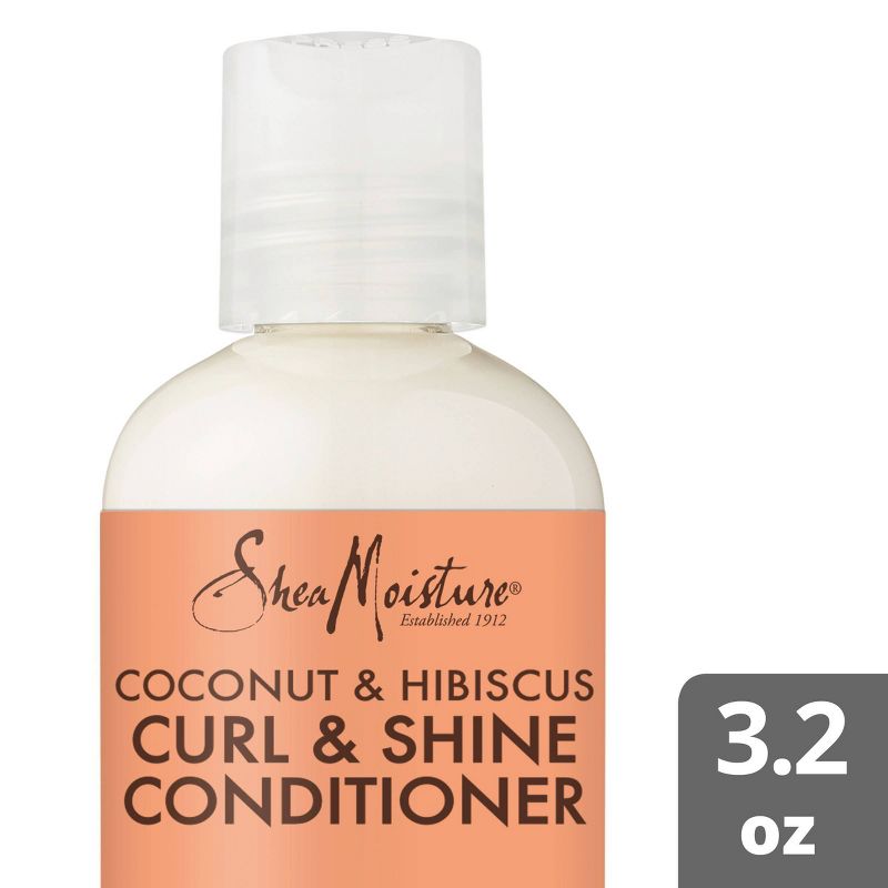 SheaMoisture Coconut & Hibiscus Curl & Shine Conditioner For Thick Curly Hair, 1 of 17