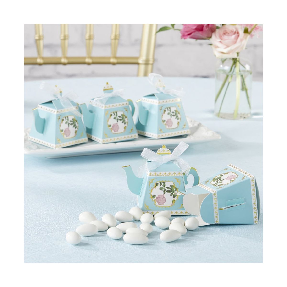 Kate Aspen Tea Time Whimsy Teapot Favor Boxes (Set of 24) - thumbnail 8