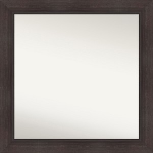 Amanti Art Sloped Non-Beveled Framed Bathroom Vanity Wall Mirror - 1 of 4