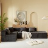 KTMBDW 109” Modular Sectional Sofa, Cloud Sectional Couch, Modern Modular L-Shape Sofa Couch, Upholstered Couches for Living Room Bedroom - 2 of 4