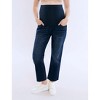 Women's Secret Fit Over the Belly Slim Straight Leg Jeans | Motherhood Maternity - 2 of 4