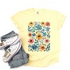 Simply Sage Market Watercolor Daisy Garden Garment Dyed Tee - 3 of 4