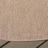 Sisal Performance SPF104 Power Loomed UV Resistant,Stain Resistant, Non-Shedding Indoor/Outdoor Rugs - Safavieh - 4 of 4